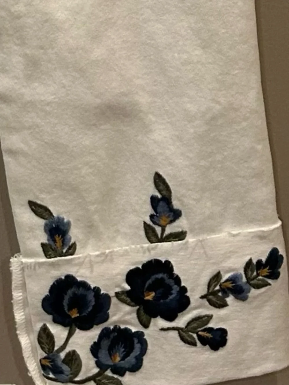 Driftwood Colette X Blue Bouquet High Rise Cropped Jeans